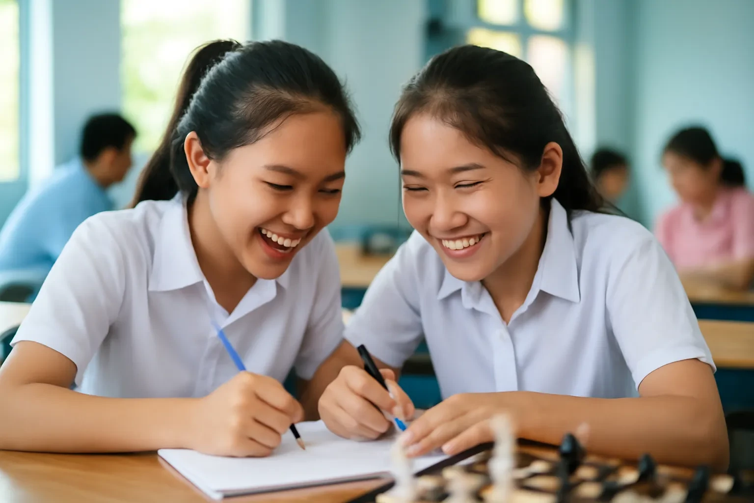 Caro trên vở ô ly: trò chơi giờ ra chơi của nhiều thế hệ học sinh Việt Nam và những bài học ẩn sau mỗi ván