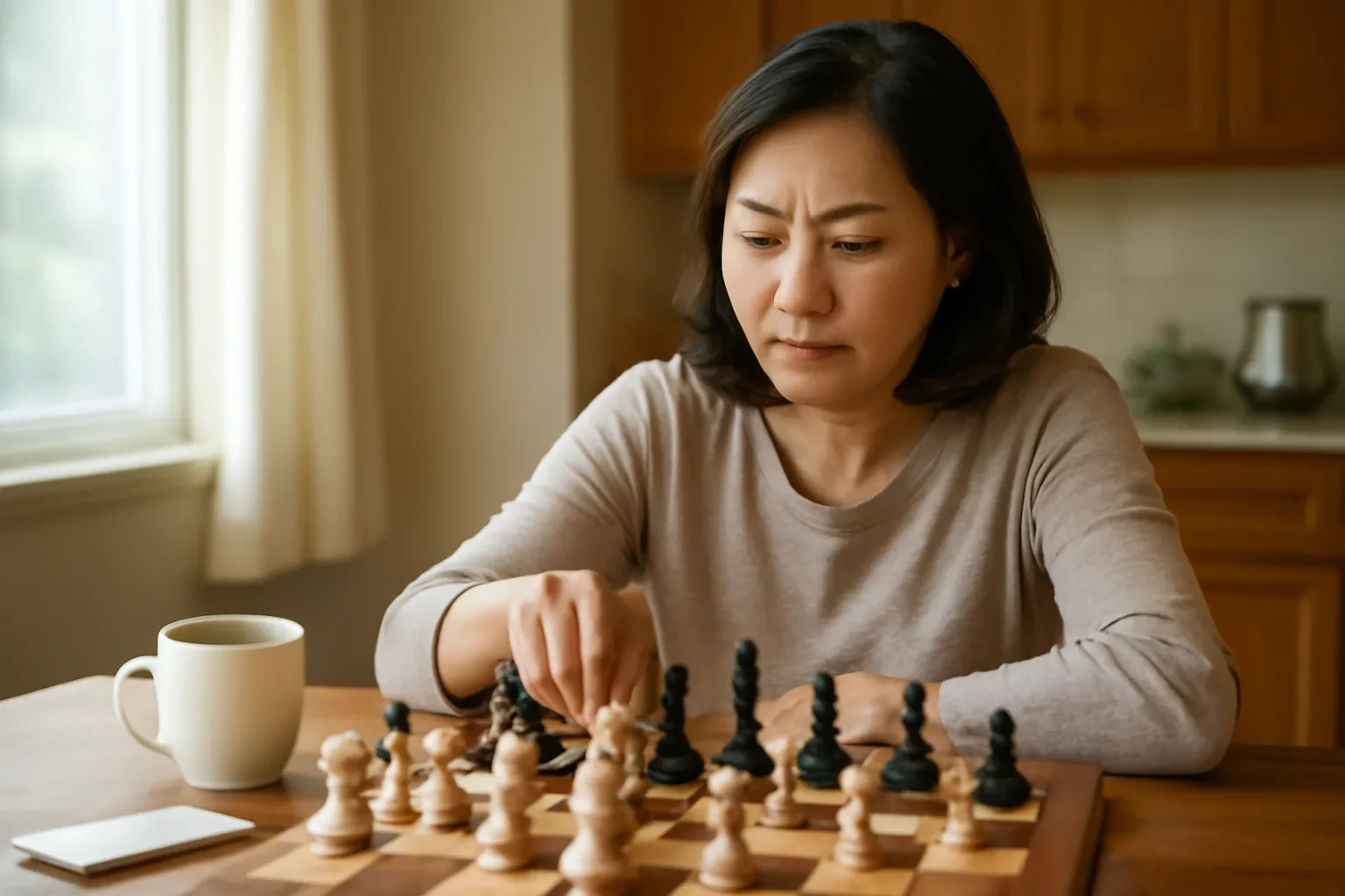 Học cờ khi đã lớn tuổi: vì sao không bao giờ là muộn, lợi thế của người lớn khi học và lộ trình ba tháng đầu cho người bắt đầu từ con số không