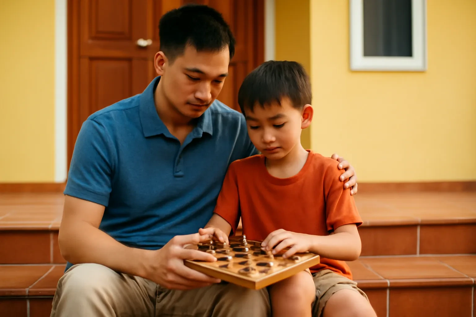 Khi trẻ thua cờ và khóc: vì sao trẻ phản ứng mạnh, người lớn nên nói gì và làm gì, và cách giúp trẻ thua một cách bình thản